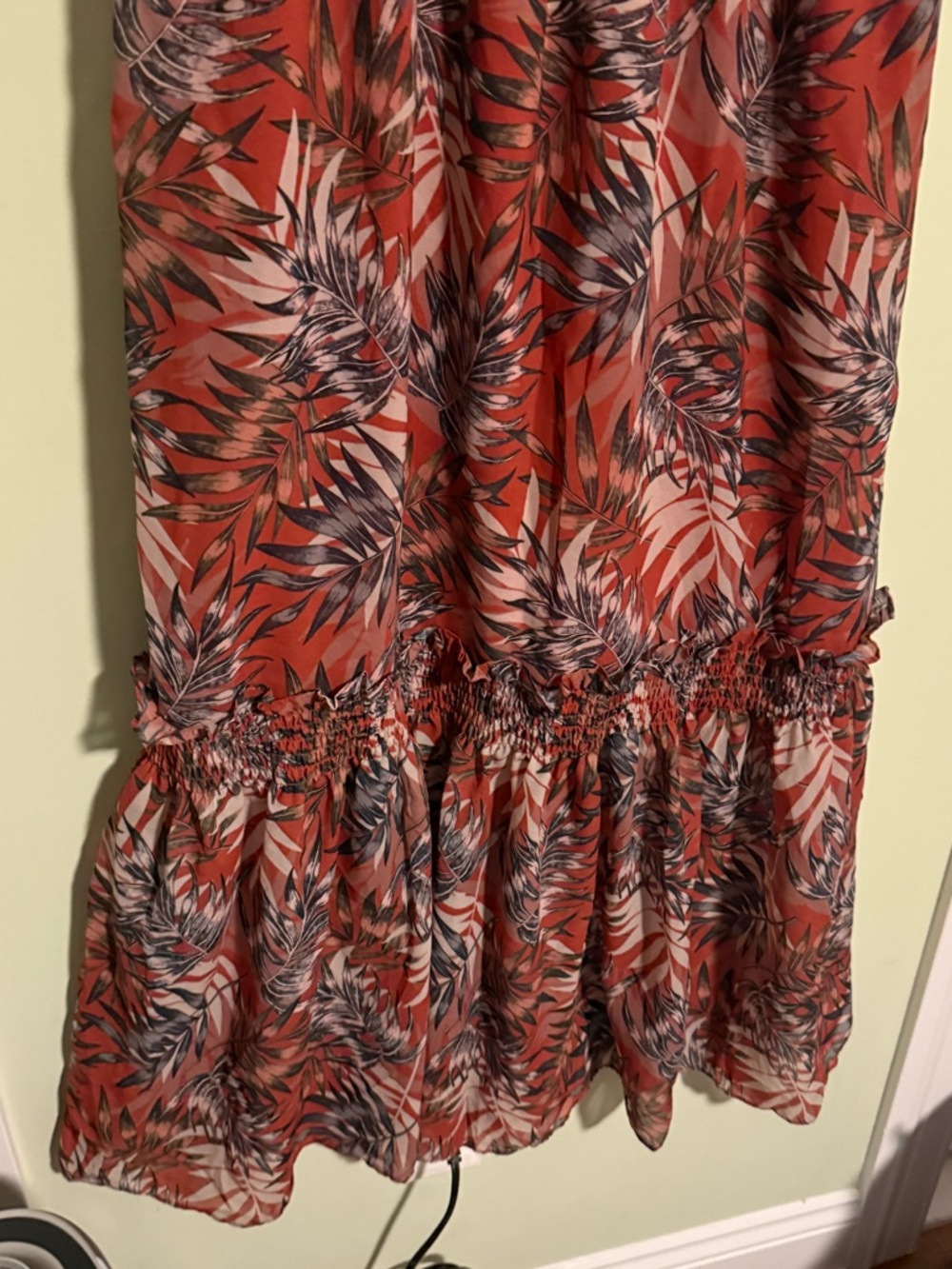 NSR Floral Ruffle Maxi Dress - Picture 8 of 9